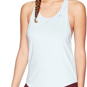 Under Armour heat gear white tank top